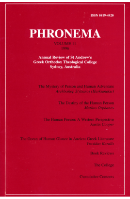 Phronema Volume 11, 1996